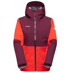 Bunda MAMMUT Linard Guide HS Hooded W mammut red vin