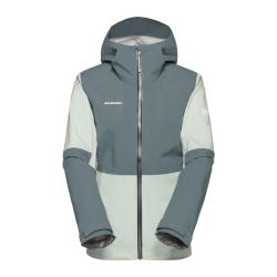 Bunda MAMMUT Linard Guide HS Hooded W silver sage strata