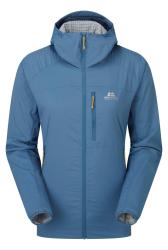 Bunda MOUNTAIN EQUIPMENT Aerotherm Hooded Jacket W stellar blue
