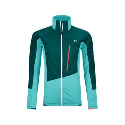 Bunda ORTOVOX Ws Westalpen hybrid JKT pacific green
