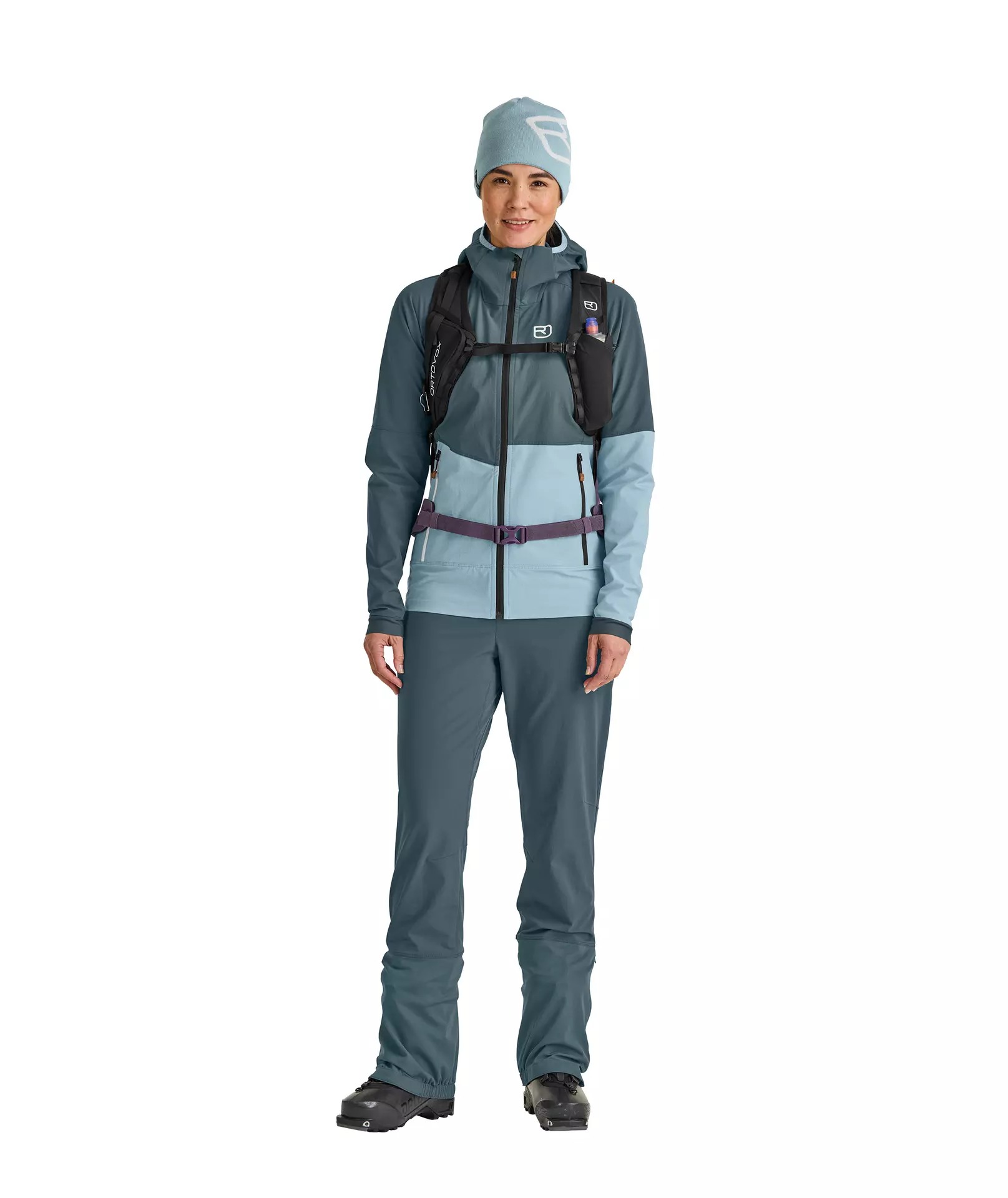 Bunda_Ortovox_Punta_Berrino_Hooded_Jacket_damska_dark_grey_5