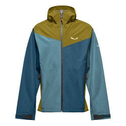 Bunda SALEWA Puez 2.5L PTX Jacket M olive oil/multi