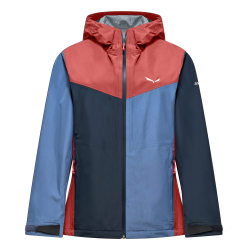 Bunda SALEWA Puez 2,5L PTX Jacket W etruscan red/multi