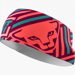 elenka DYNAFIT Graphic Performance headband fluo coral razzle dazzle