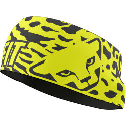 elenka DYNAFIT Graphic Performance Headband ultra yellow/leo