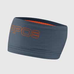 elenka KARPOS Alagna Headband woodl.gray/vibr.orange