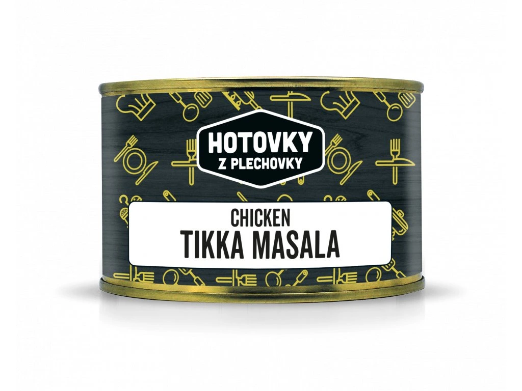 Chicken tikka masala HOTOVKY Z PLECHOVKY 400g