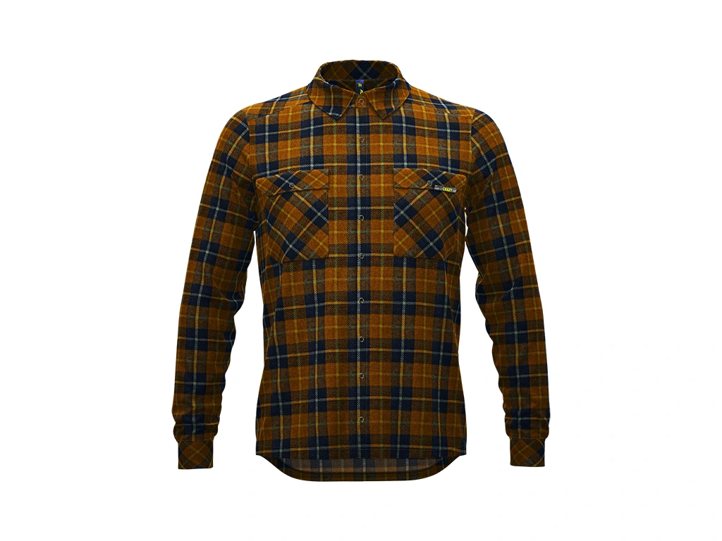 Ko�e�a CRAZY Shirt Joker M scottish gold