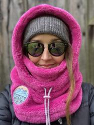 Kukla NANUK Crystal Mountains Aduld raspberry hood