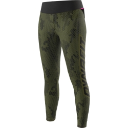 Nohavice DYNAFIT Trail graphic tights W winter moss