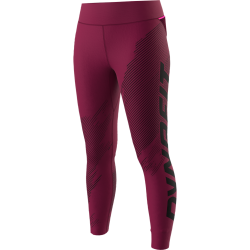 Leg�ny DYNAFIT Ultra Graphic Long tights W beet red