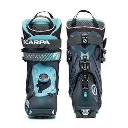 Lyziarky SCARPA F1 antracite aqua 4