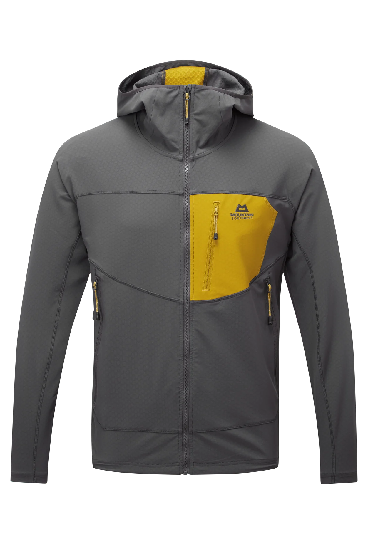 Bunda MOUNTAIN EQUIPMENT Arrow hooded JKT anvil grey