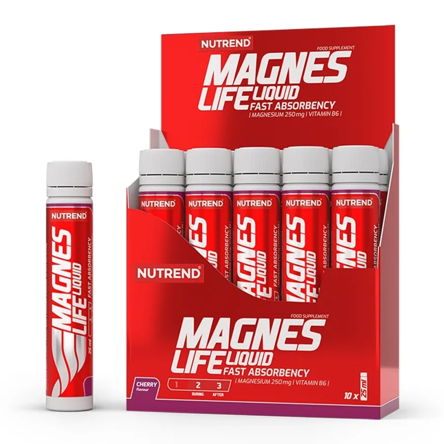 Magnzium NUTREND Magneslife vina 25ml