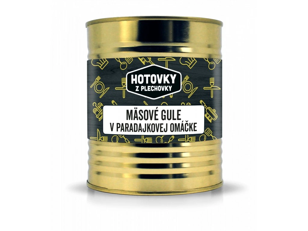 Msov gule v paradajkovej omke HOTOVKY Z PLECHOVKY 800g