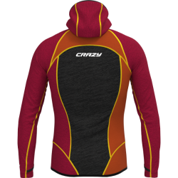 Mikina CRAZY Pull Resolution brick black 2