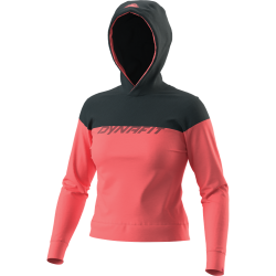 Mikina DYNAFIT 24/7 Drirelease hoody W hot coral