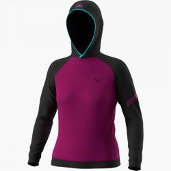 Mikina DYNAFIT 24/7 Hoody W beet red melange