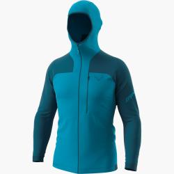 Mikina DYNAFIT Speed PTC hooded JKT M petrol
