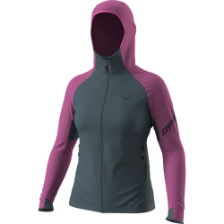 Mikina DYNAFIT Transalper Thermal Hoody JKT W magenta