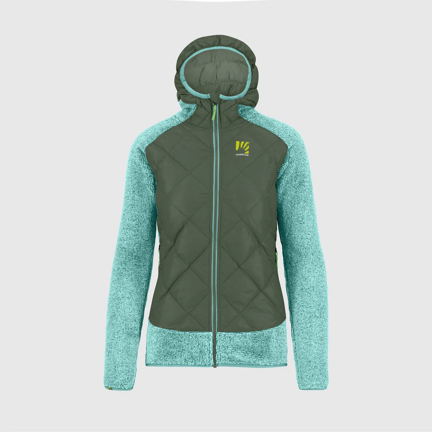 Bunda KARPOS W Marmarole JKT thyme/aqua ski