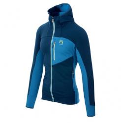 Mikina KARPOS Mezzodi Hoodie tmavomodr/svetlomodr