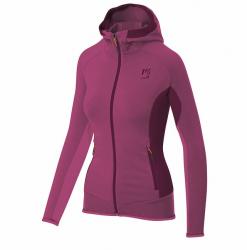 Mikina KARPOS Mezzodi dmska ruov/bordov