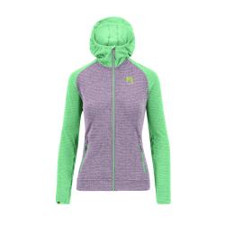 Mikina KARPOS Ambrizzola Full-Zip d�mska nirvana/lichen