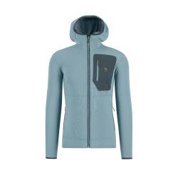 Mikina KARPOS Antermoia Hoodie  Fleece smoke blue/woodl.gray