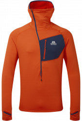 Mikina MOUNTAIN EQUIPMENT Eclipse Hooded Zip T magma/medieval