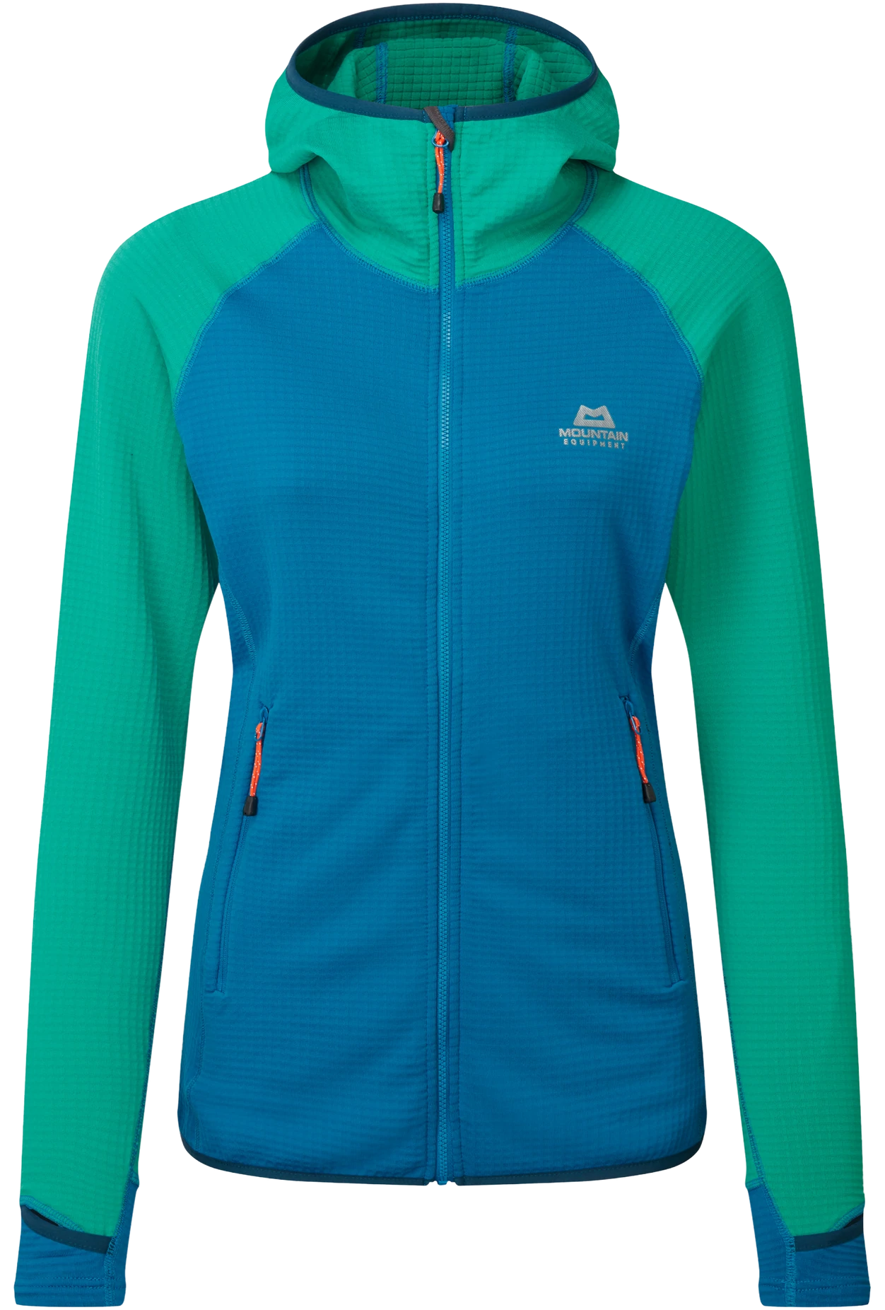 Mikina MOUNTAIN EQUIPMENT Eclipse Hooded wmns mykonos/green
