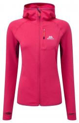 Mikina MOUNTAIN EQUIPMENT Ws Eclipse Hooded Jacket pink/cranberry