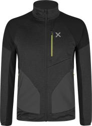 Mikina MONTURA Thermal Grid 2 Maglia black lime