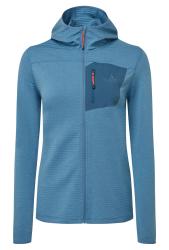 Mikina ME-005368 Lumiko Hooded Jacket W stellar blue/majolica blue