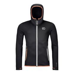 Mikina ORTOVOX Fleece Hoody black raven