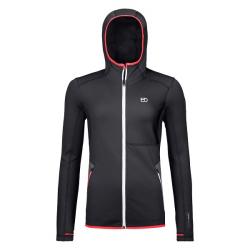 Mikina ORTOVOX Ws Fleece Hoody black raven