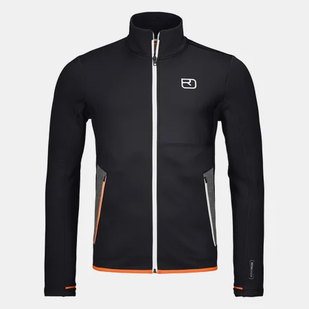 Mikina ORTOVOX Fleece jacket black raven