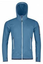 Mikina ORTOVOX Fleece Light Hoody High blue sea