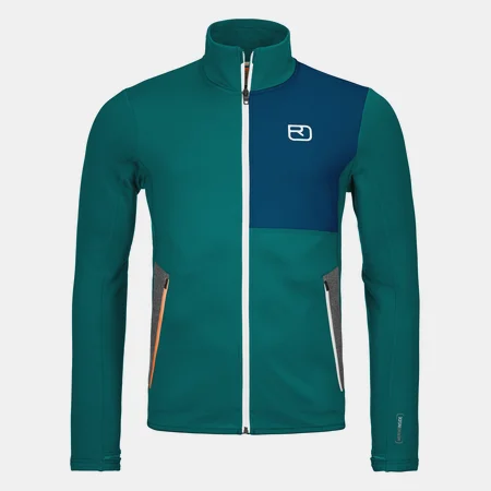 Mikina ORTOVOX Fleece jacket pacific green