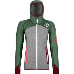 Mikina ORTOVOX W�s Fleece Plus Hoody Green Forest