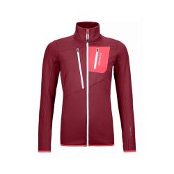 Mikina ORTOVOX Ws Fleece grid jacket