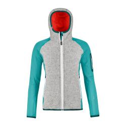 Bunda ORTOVOX Ws Fleece Plus Classic knit ice waterfall