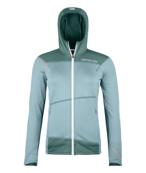 Mikina ORTOVOX Fleece Light Hoody W glacier grey