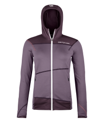Mikina ORTOVOX Fleece Light Hoody W wild berry