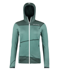 Mikina ORTOVOX Fleece Light Hoody W arctic grey