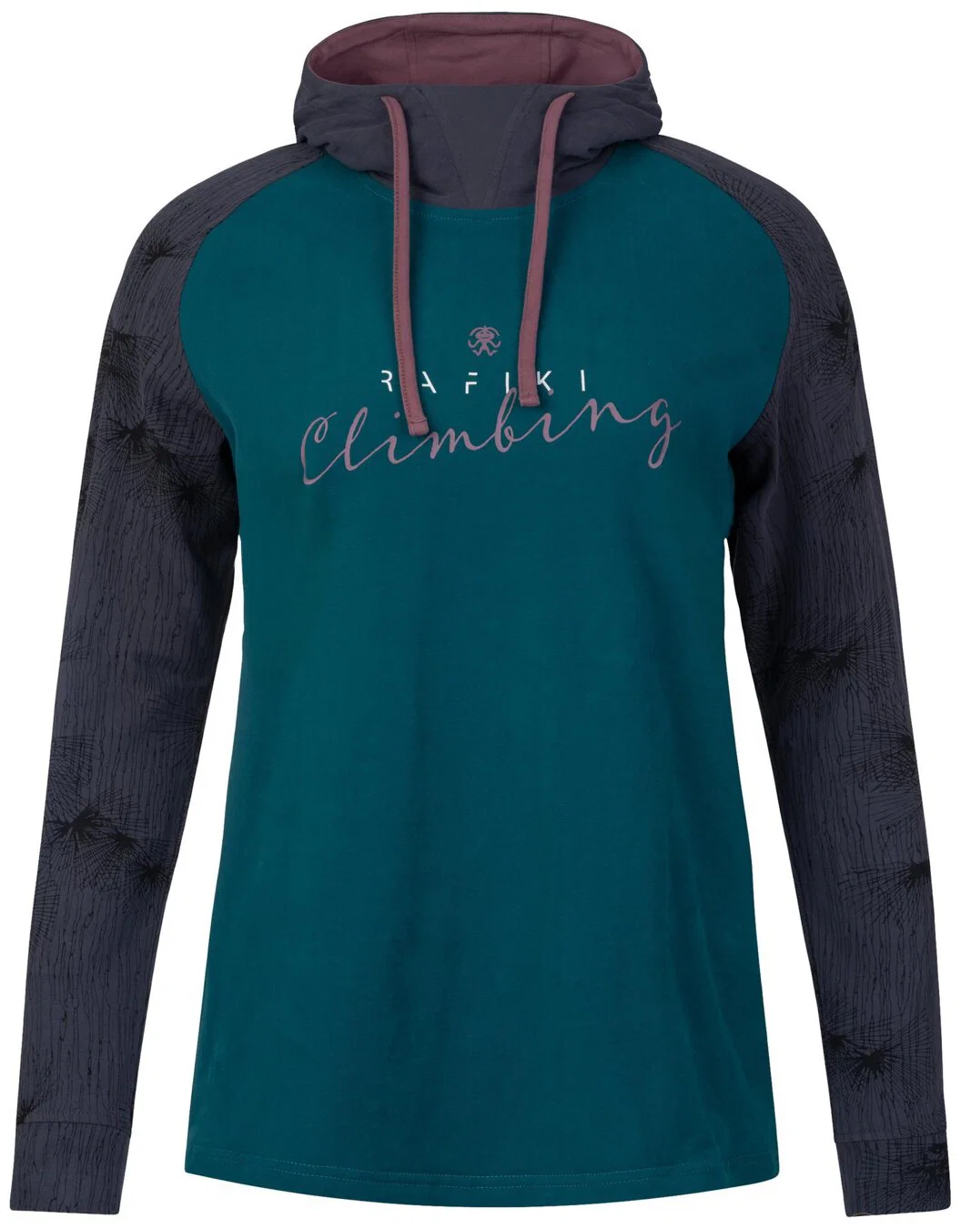 Mikina RAFIKI Estrella Hoody W gulf coast/in