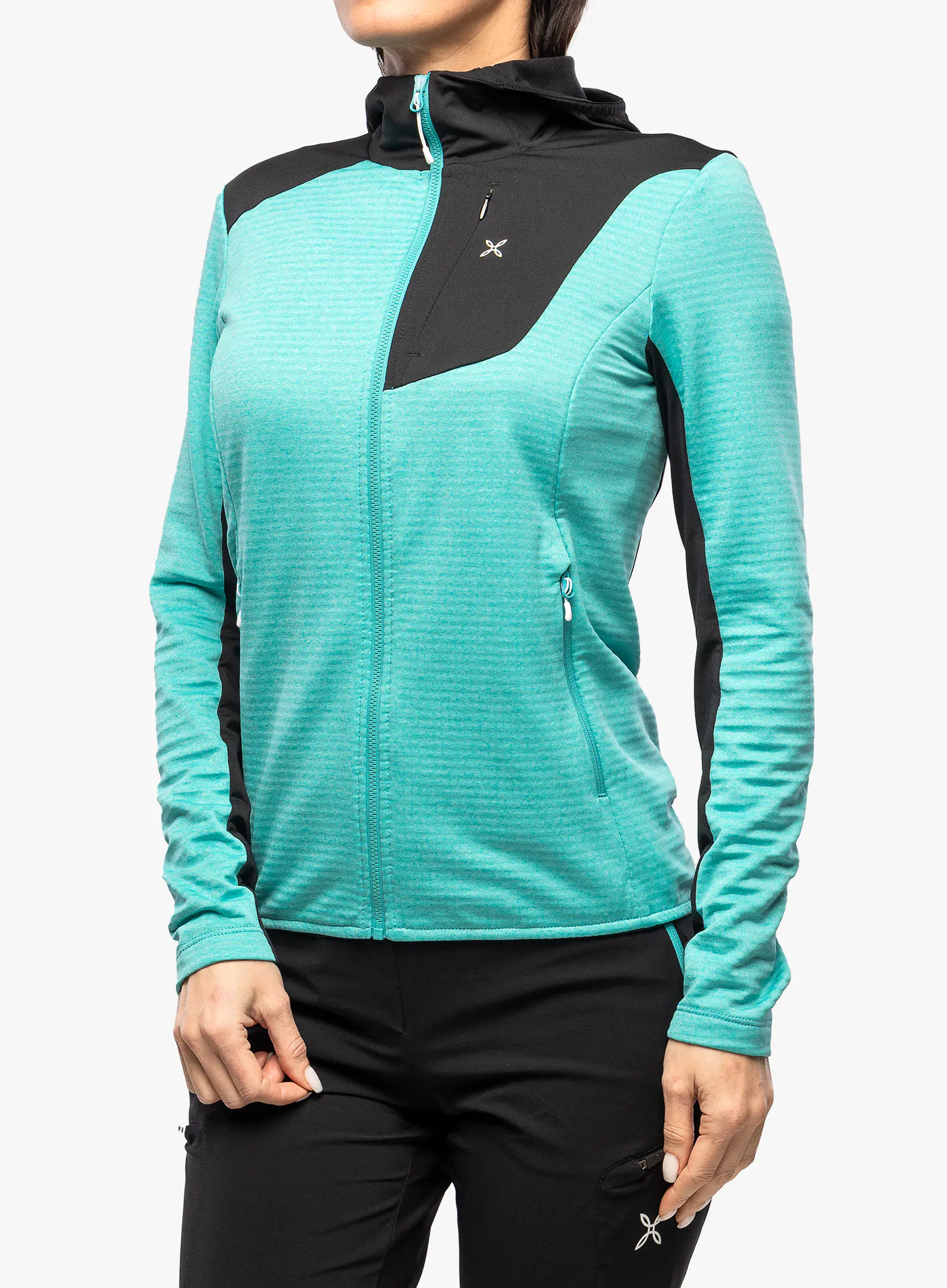 Mikina MONTURA Thermal grid pro hoody maglia care blue