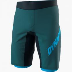 Nohavice DYNAFIT Ride Light 2in1 short M petrol blueberry
