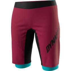 Nohavice DYNAFIT Ride light 2in1 short W beet red