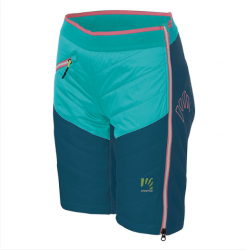 Nohavice KARPOS Alagna dmske bermudy tyrkysov/modr/ruov